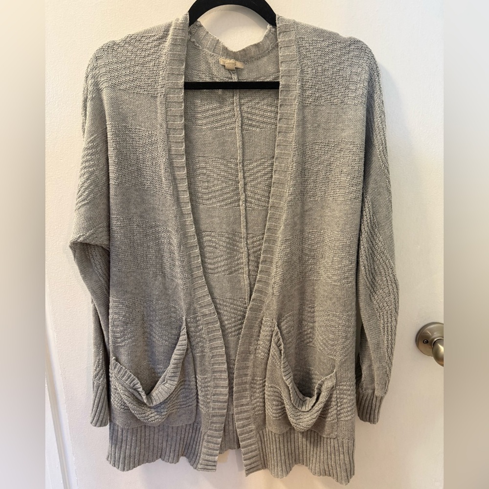 Urban Outfitters Light Gray Cardigan